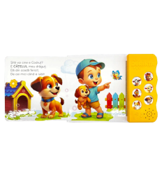 Carte cu sunete „Ferma Veselă”