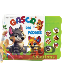 Carte cu sunete „Gașca din Pădure”
