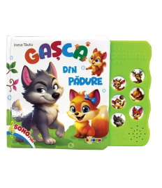 Carte cu sunete „Gașca din Pădure”