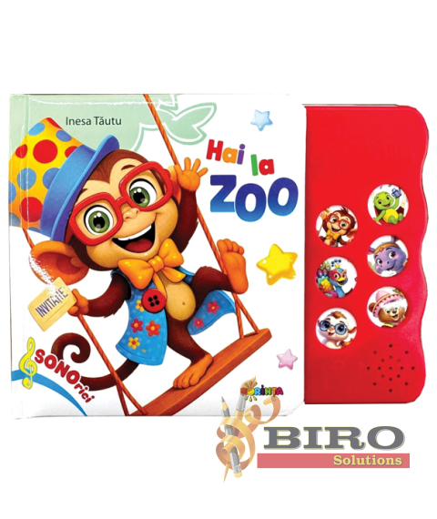 Carte cu sunete. Hai la ZOO