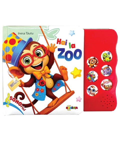 Carte cu sunete. Hai la ZOO