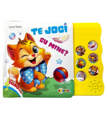 Carte cu sunete „Te joci cu mine?”