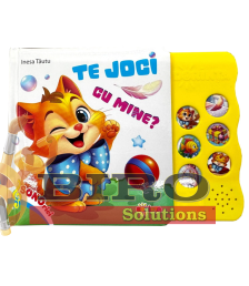 Carte cu sunete „Te joci cu mine?”