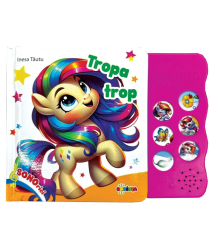 Carte cu sunete „Tropa-Trop”