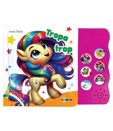 Carte cu sunete „Tropa-Trop”