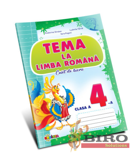 TEMA la Limba română cl.4