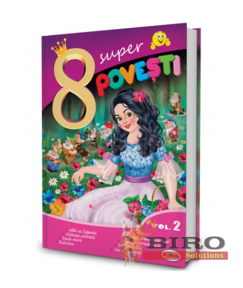 8 Super Povești, vol 2 Albă ca Zăpada