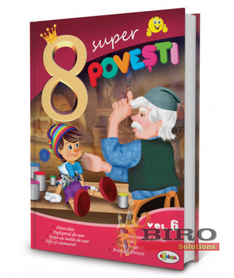8 Super Povești, vol. 6 Pinocchio