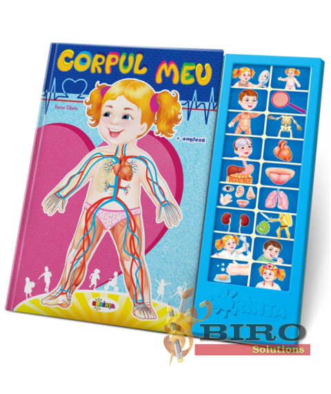 Carte cu Sunete – Corpul Meu pentru Copii