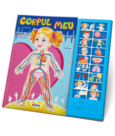 Carte cu Sunete – Corpul Meu pentru Copii