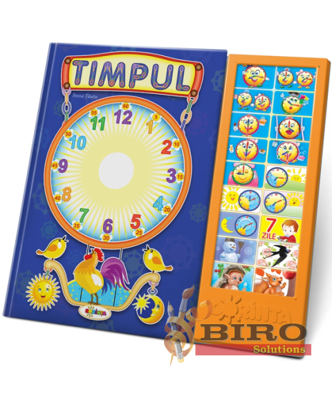 Carte cu Sunete – Timpul și Poezii pentru Copii