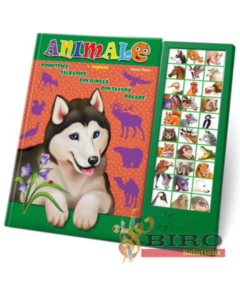 Carte cu Sunete – Animale pentru Copii