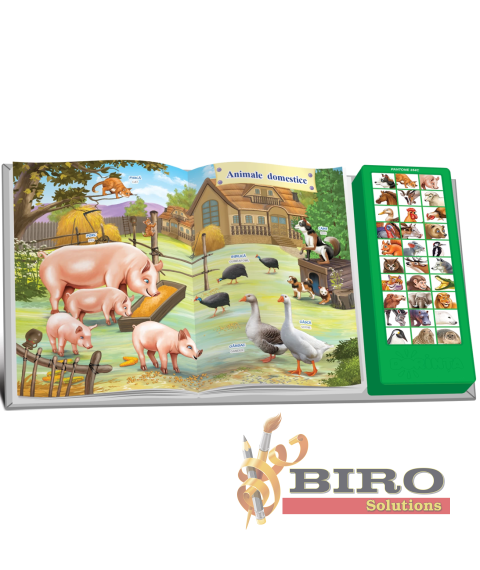 Carte cu Sunete – Animale pentru Copii