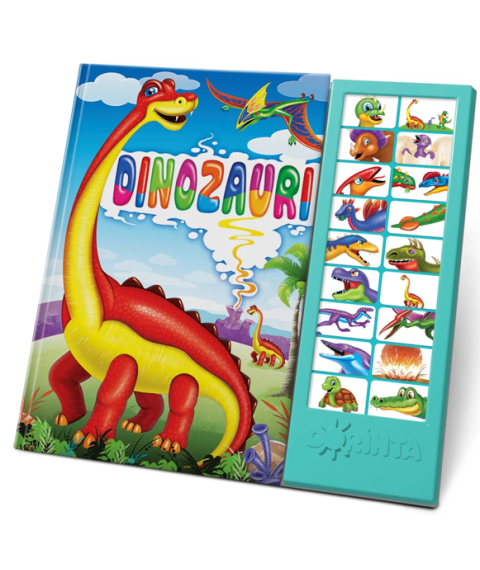 Carte cu Sunete – Dinozauri pentru Copii