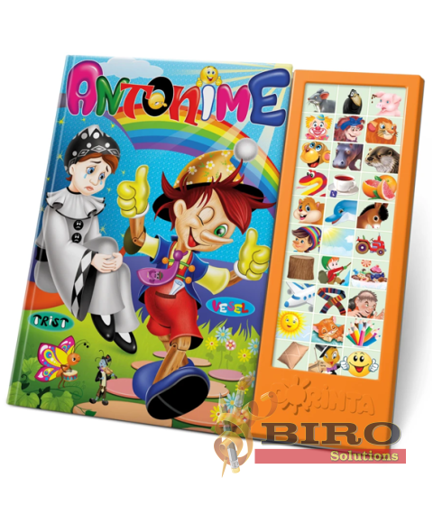 Carte cu Sunete – Antonime pentru Copii