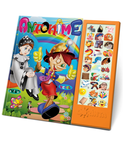 Carte cu Sunete – Antonime pentru Copii