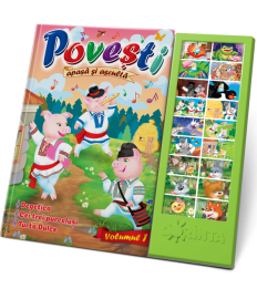 Carte cu Sunete – Povești Volumul 1 pentru Copii