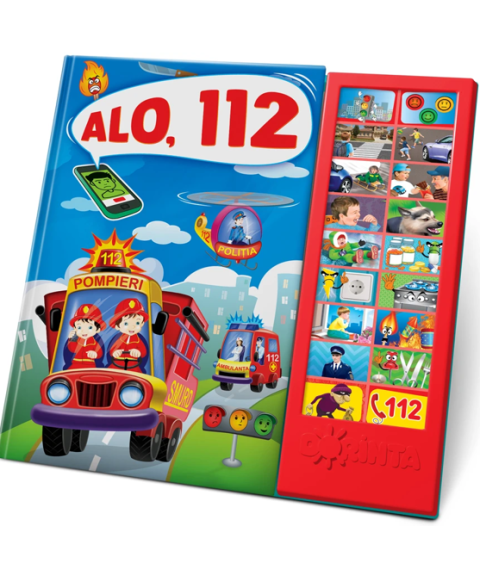 Carte cu Sunete – Alo, 112! pentru Copii