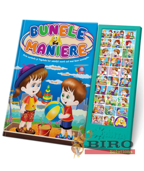 Carte cu Sunete – Bunele Maniere pentru Copii