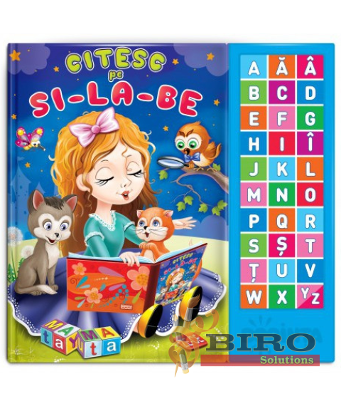 Carte cu Sunete – Citesc pe Silabe pentru Copii