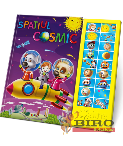 Carte cu Sunete – Spațiul Cosmic pentru Copii