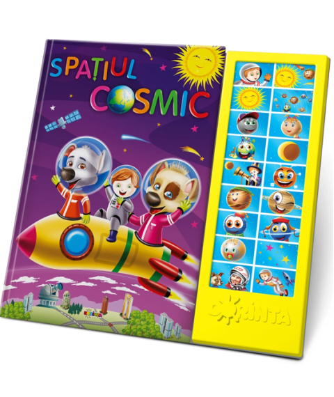 Carte cu Sunete – Spațiul Cosmic pentru Copii