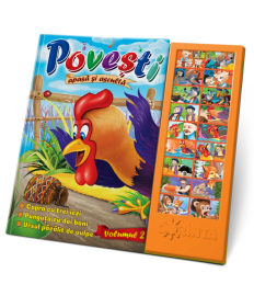 Carte cu Sunete – Povești Volumul 2 pentru Copii