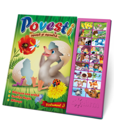 Carte cu Sunete – Povești Volumul 3 pentru Copii