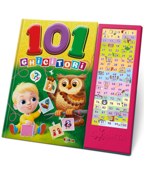 Carte cu sunete „101 Ghicitori”