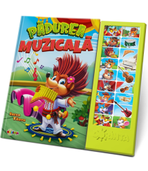 Carte cu Sunete – Pădurea Muzicală pentru Copii