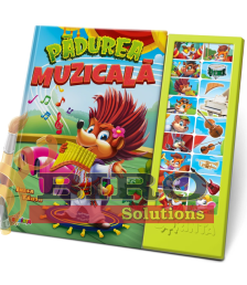 Carte cu Sunete – Pădurea Muzicală pentru Copii
