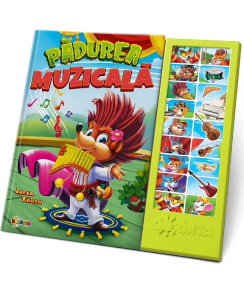 Carte cu Sunete – Pădurea Muzicală pentru Copii