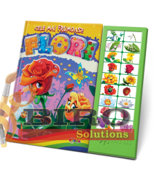 Carte cu sunete „Cele mai frumoase flori” 