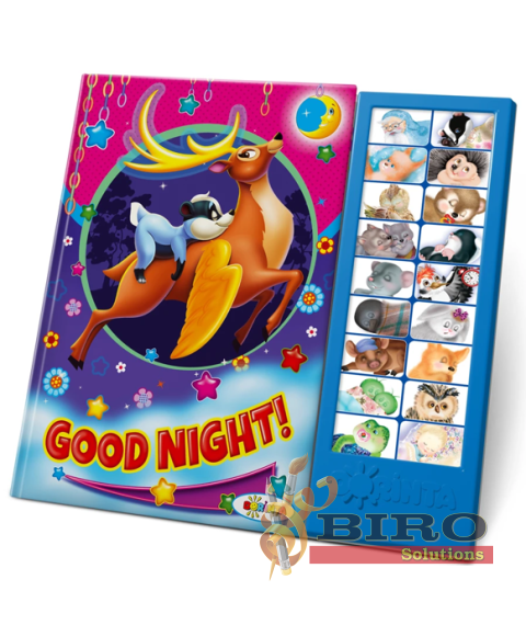 Carte cu Sunete – Good Night! pentru Copii