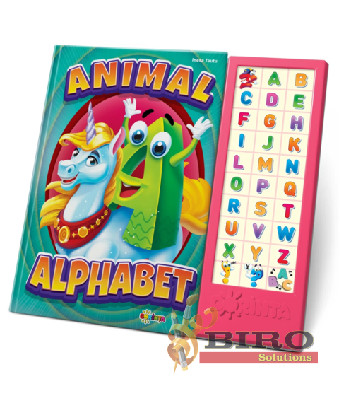 Animal Alphabet – Carte cu sunete în limba engleză