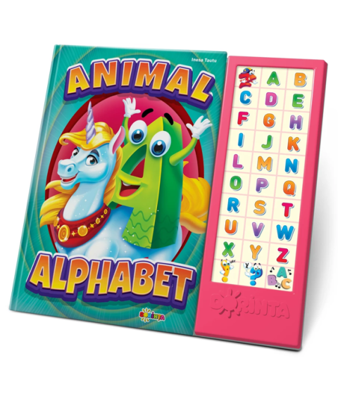 Animal Alphabet – Carte cu sunete în limba engleză