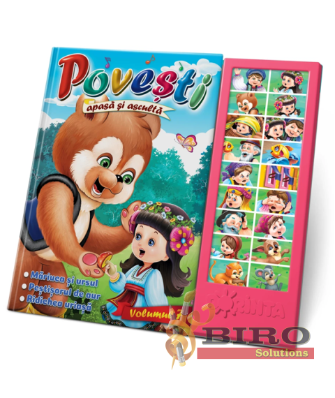 Carte cu sunete „Povești Volumul 7”