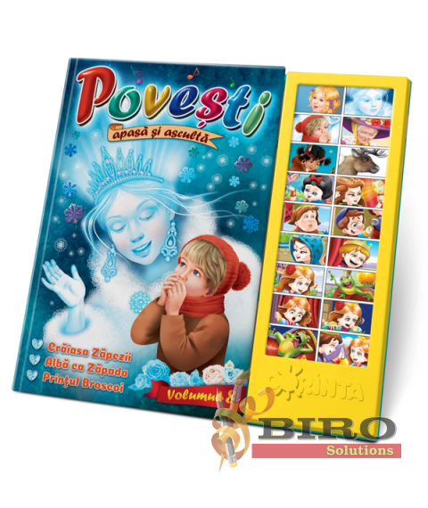 Carte cu sunete „Povești Volumul 8”