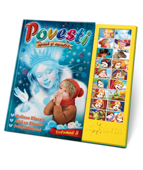 Carte cu sunete „Povești Volumul 8”