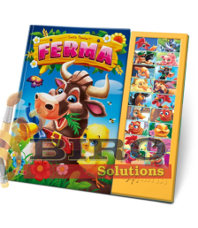 Carte cu sunete „Ferma”