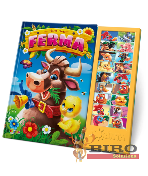 Carte cu sunete „Ferma”