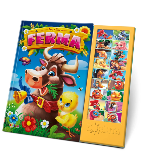 Carte cu sunete „Ferma”