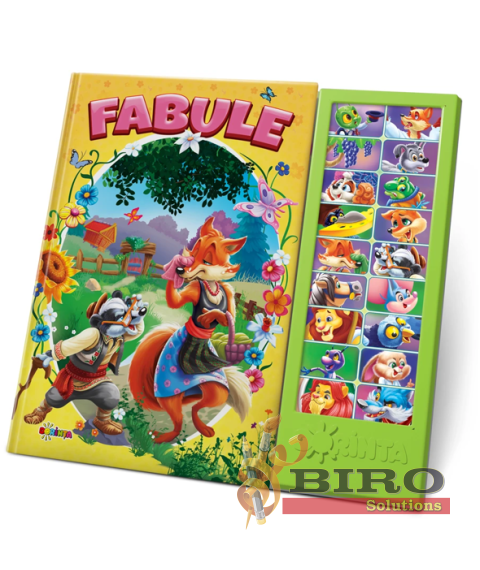 Carte cu sunete „Fabule”