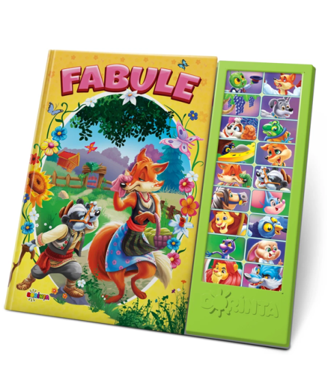 Carte cu sunete „Fabule”