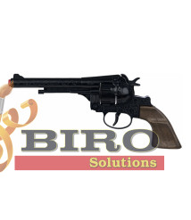 Revolver de cowboy (12 gloanțe), negru, 53269
