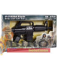 Mini pușcă de asalt Command M-136, 8 focuri, Gonher, 43543