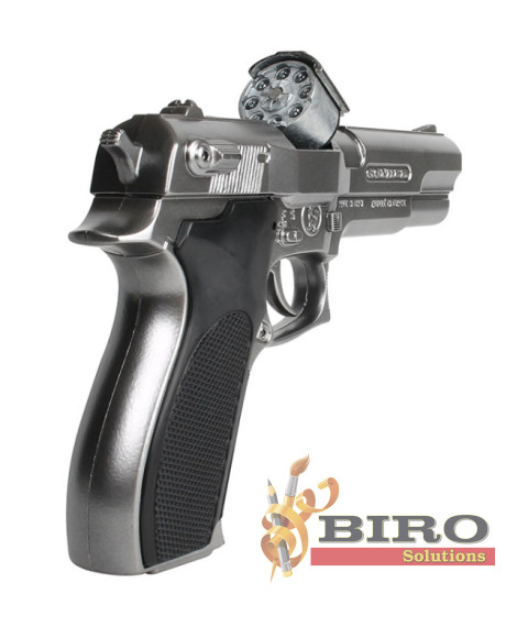 GNH Pistol poliție argintiu (8 gloanțe), 61602