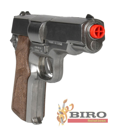 GNH Pistol poliție argintiu (8 gloanțe), 61605