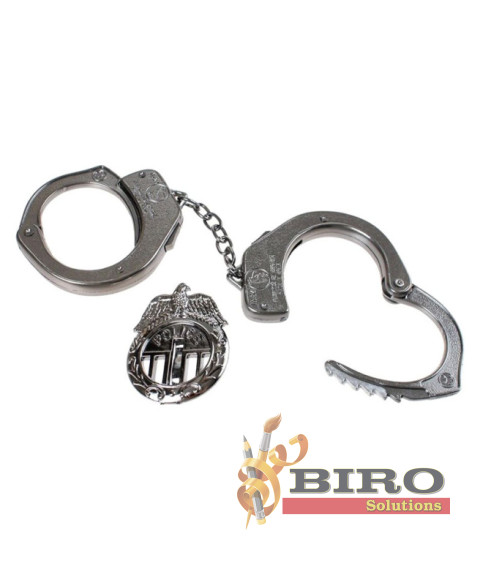 Set de joacă cătuşe cu insignă, 43569