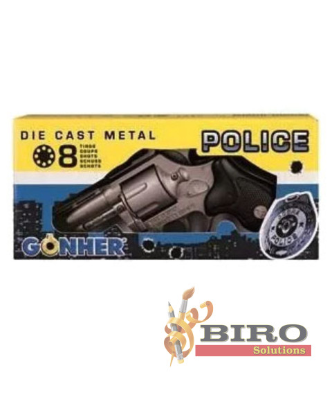 Revolver de poliţie, 8 focuri, Gonher, 44069